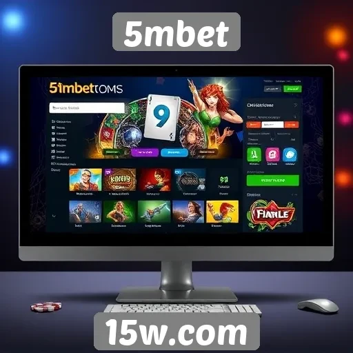 Interface e experiência do usuário no 5mbet